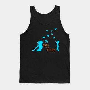 birds with friends Active Tank Top